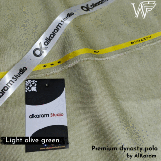 Premium Dynasty Polo – Light Olive Green