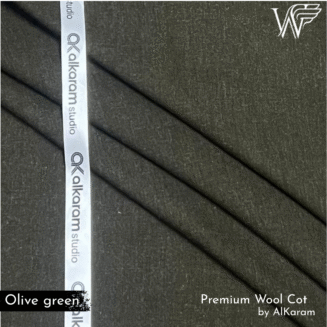Premium Wool Cot – Olive Green