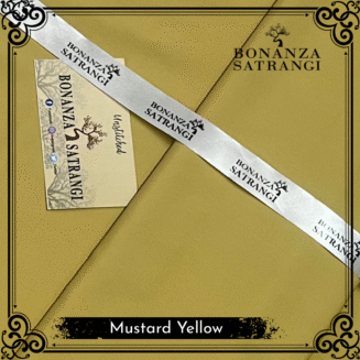 Bonanza Satrangi – Mustard Yellow