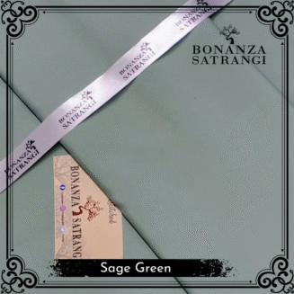 Bonanza Satrangi – Sage Green