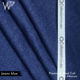 Premium Wool Cot - Jeans Blue