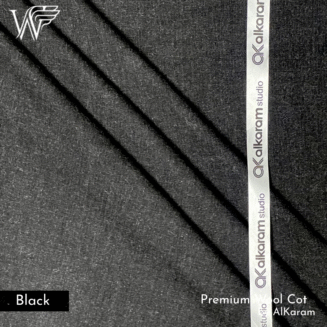 Premium Wool Cot – Black