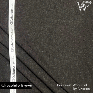 Premium Wool Cot – Chocolate Brown